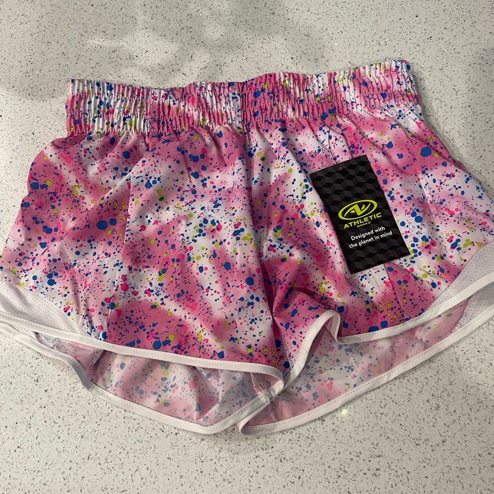 NWT: Athletic shorts. Girls 10/12